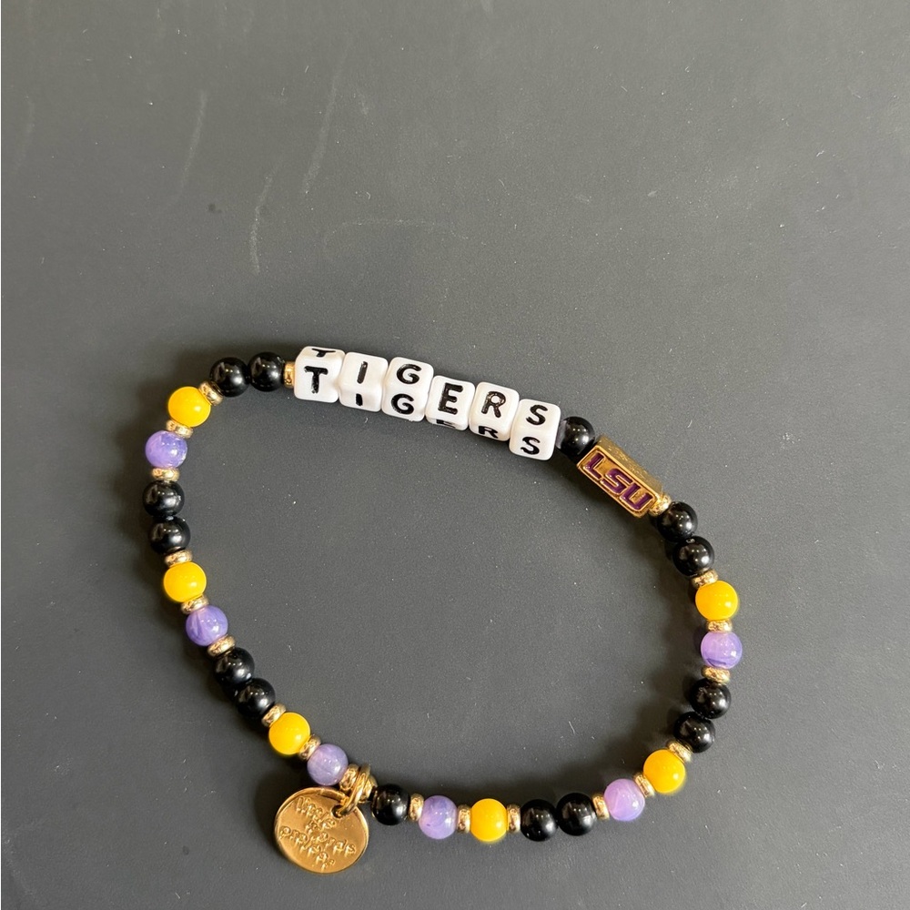 LSU Little Words Project Bracelet